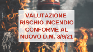 Disponibile la Guida Tecnica per la valutazione del rischio incendio