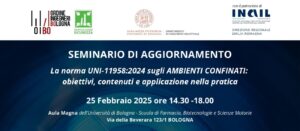 Norma UNI sugli AMBIENTI CONFINATI: seminario il 25 febbraio