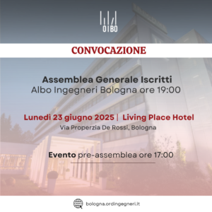 Assemblea Iscritti 2025: doppio evento il 23 giugno
